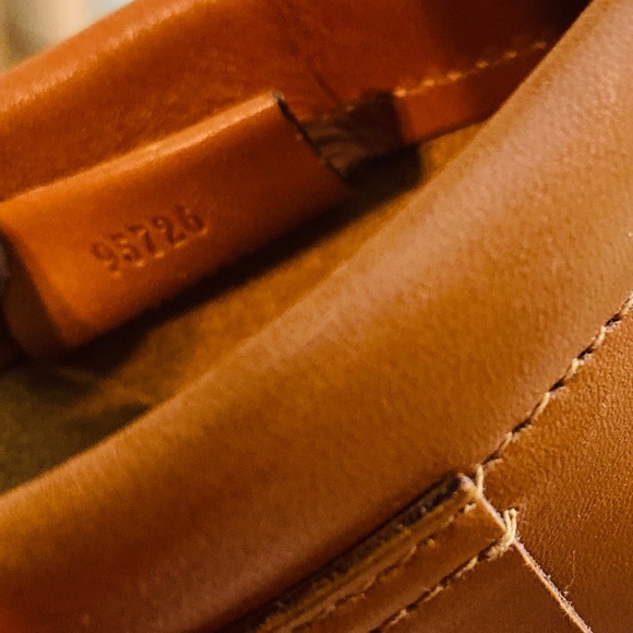 GUCCI TAN SUEDE HALF MOON CRESCENT HOBO BAG - Picture 8 of 9